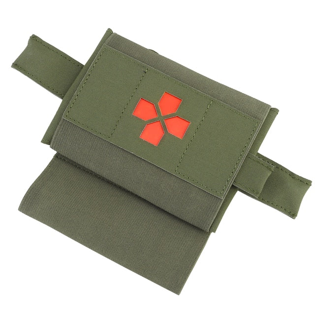 Military IFAK Medical Kit MOLLE Rapid Deployment First-aid Pouch Survival Outdoor Hunting