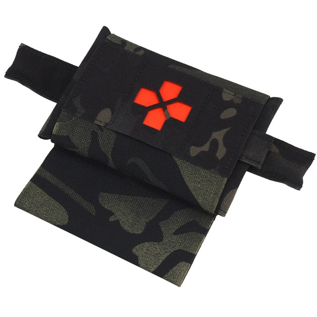 Military IFAK Medical Kit MOLLE Rapid Deployment First-aid Pouch Survival Outdoor Hunting