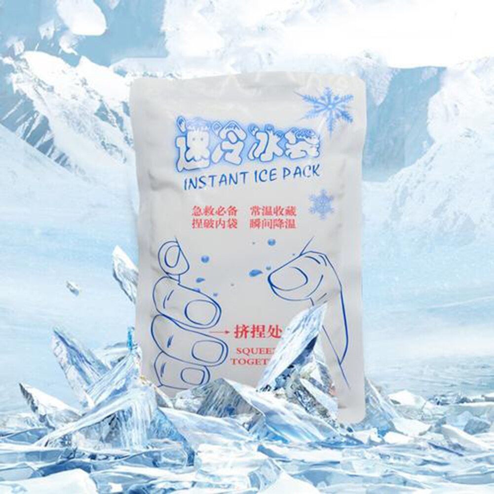 Outdoors Instant Cold Ice Pack For Cooling Therapy Emergency Food Storage Pain Relief SafetyTool