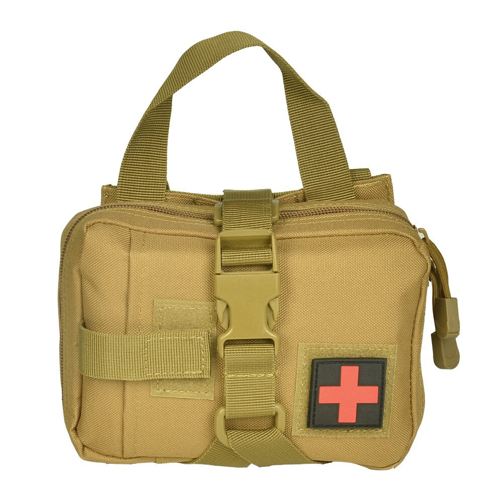 Quick Detach Tactical Molle First Aid Pouch Medical Bag EMT Gear Emergency EDC