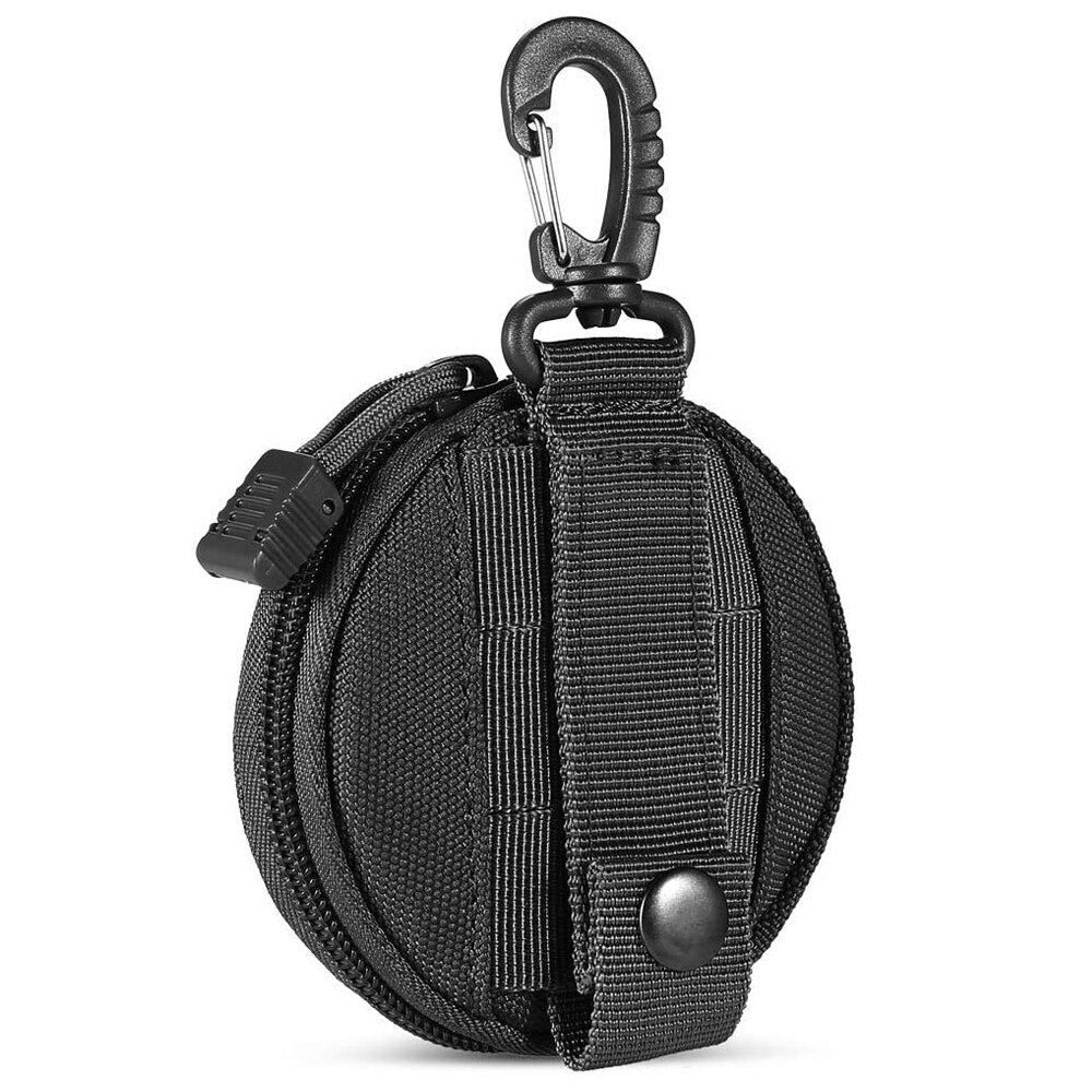 1000D Tactical EDC Pouch Wallet Bag Portable Key Coin Purse Waist Fanny Pack Earphone