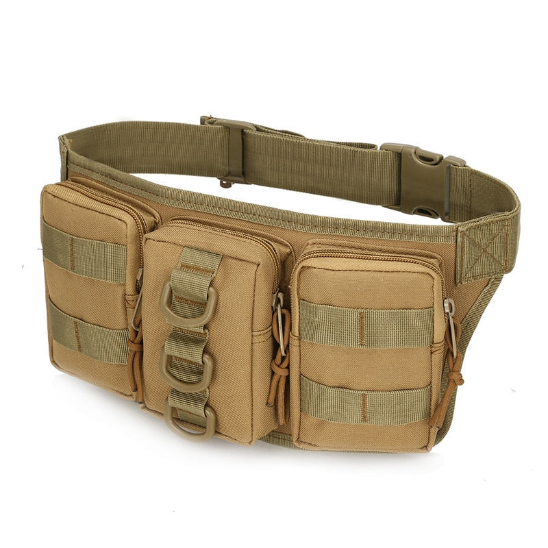 Molle Military Men Tactical Waist Bag Outdoor Sports Hiking Hunting Riding Army Pouch