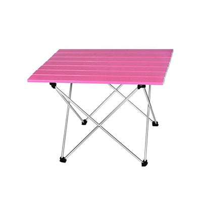 Aluminum Alloy Portable Table Outdoor Furniture Foldable Folding Camping Hiking Desk