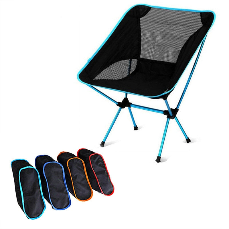 Portable Camping Beach Chair Lightweight Folding Fishing Outdoor camping Outdoor Ultra