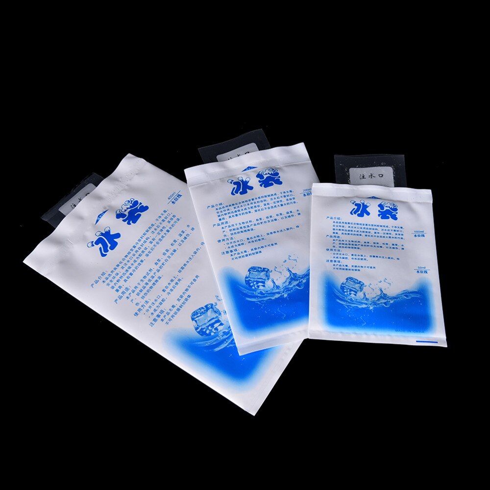 5 PCS Outdoors Instant Cold Ice Pack For Cooling Therapy Emergency Food Storage Pain