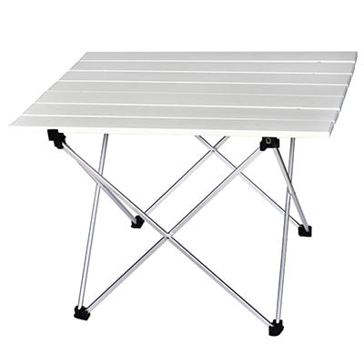 Aluminum Alloy Portable Table Outdoor Furniture Foldable Folding Camping Hiking Desk