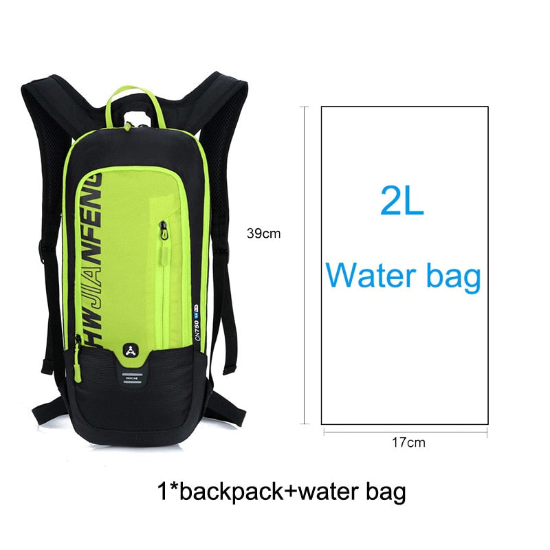 Bicycle Bag Waterproof Bike Backpack Nylon Cycling Hiking Camping Hydration Backpack