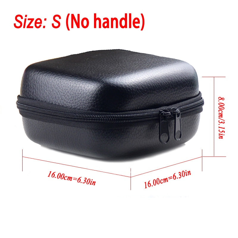 Fishing Bag Spinning Reel Case Cover Leather Reel Shockproof Waterproof Tackle Storage Case