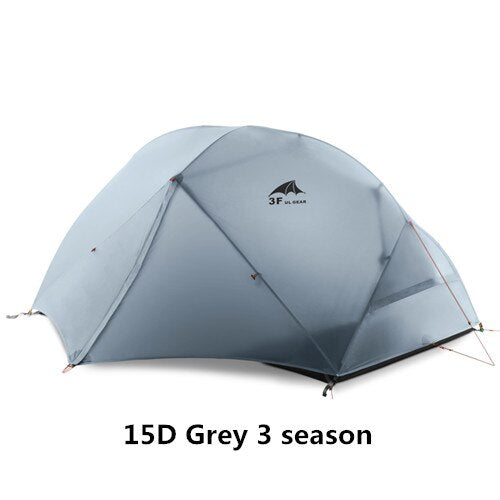 3F UL GEAR Floating Cloud 2 Camping Tent Outdoor Ultralight Silicon Coated Nylon