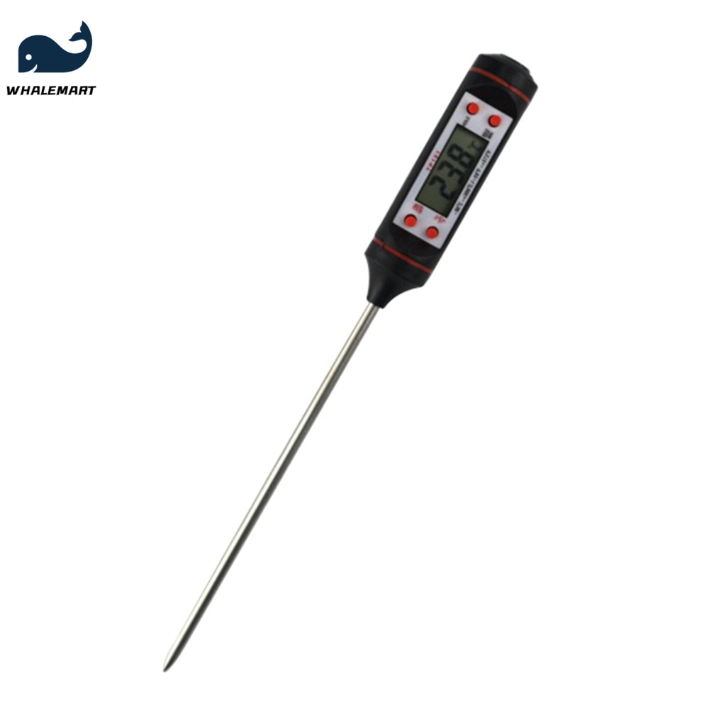 Digital Meat Thermometer Soap Making Tool Cooking Food Kitchen Probe Emulsion Oven Temperature