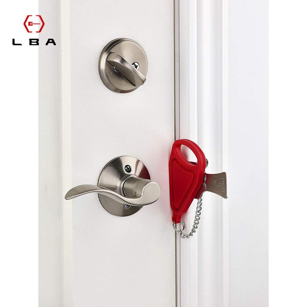 Door Lock Locks Self-Defense Door Stop Travel Travel Accommodation Door Stopper Door Lock