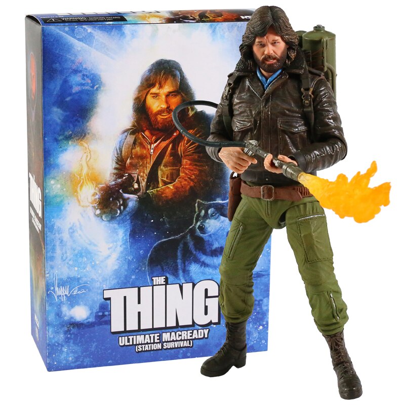 NECA The Thing Ultimate Macready Station Survival / Outpost 31 Exclusive Movie Film Action Figure