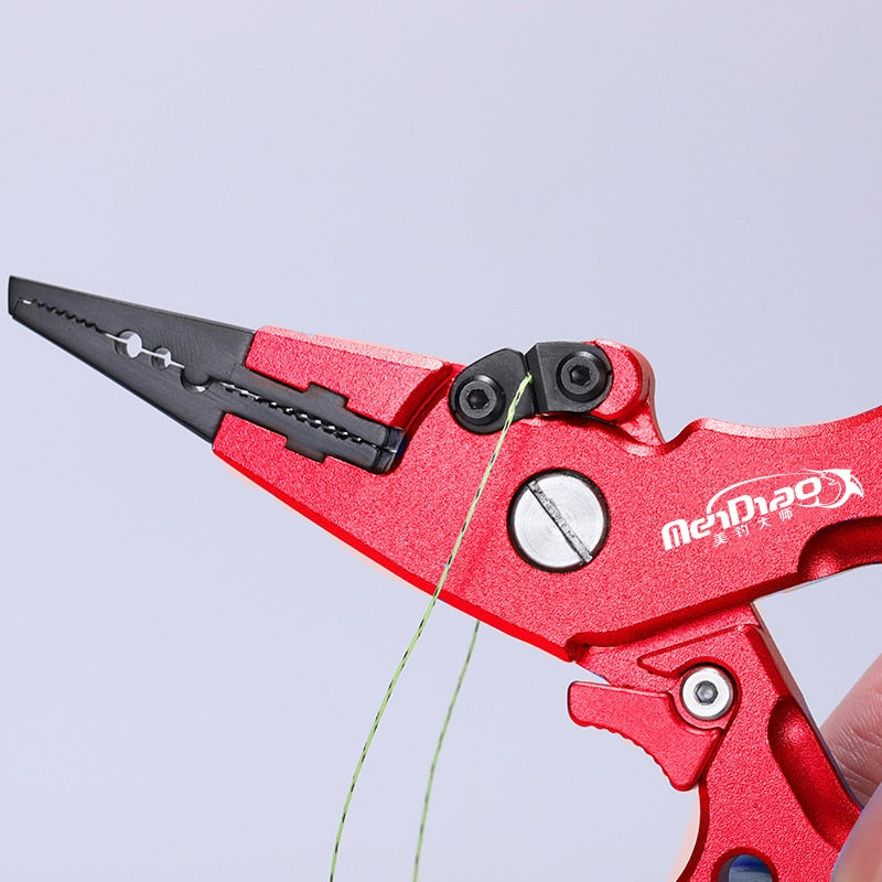 Fishing Grip Pliers Set Tackle Hook Recover Cutter Line Split Ring High Quality Fishing Tool