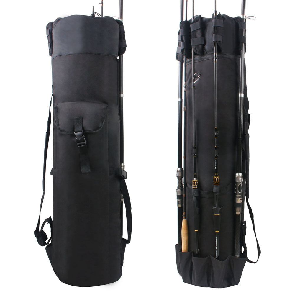 Shaddock Fishing Portable Multifunction Nylon Fishing Bags Fishing Rod Bag Case Fishing