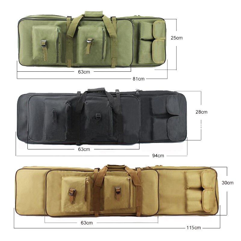 Bag Military Equipment Shooting Hunting Bag 81/94/115CM Outdoor Airsoft Rifle Case Gun Carry