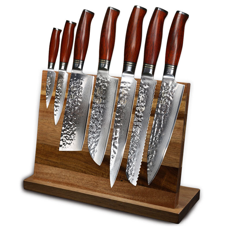 YARENH Professional Chef Knife Set - Japanese Damascus Stainless Steel Knives Sets