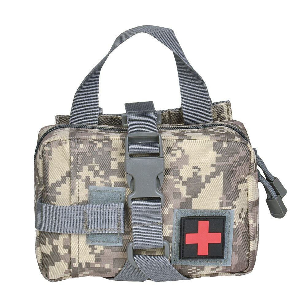 Quick Detach Tactical Molle First Aid Pouch Medical Bag EMT Gear Emergency EDC