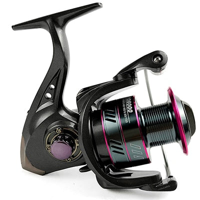 GHOTDA Fishing Reel Spinning  Metal Spool Spinning Wheel for Sea Fishing Carp Fishing