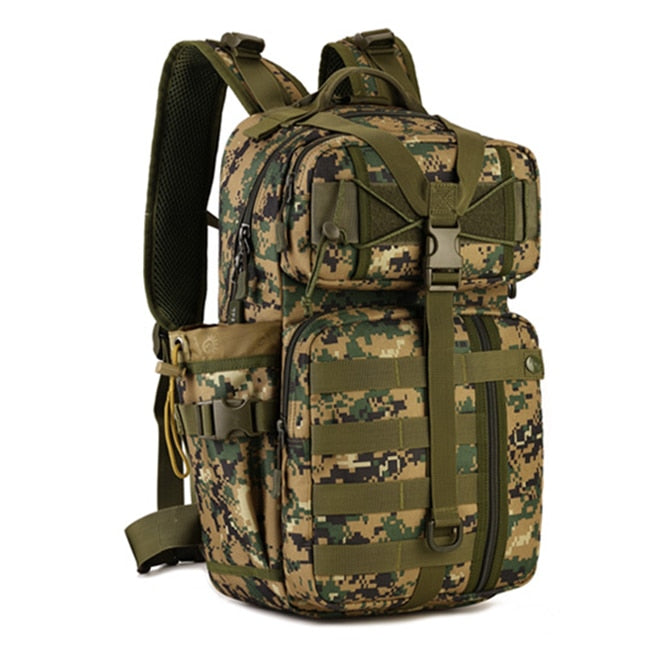 30L Men Tactical Backpack Waterproof Army Shoulder Military Rucksuck Hunting Camping