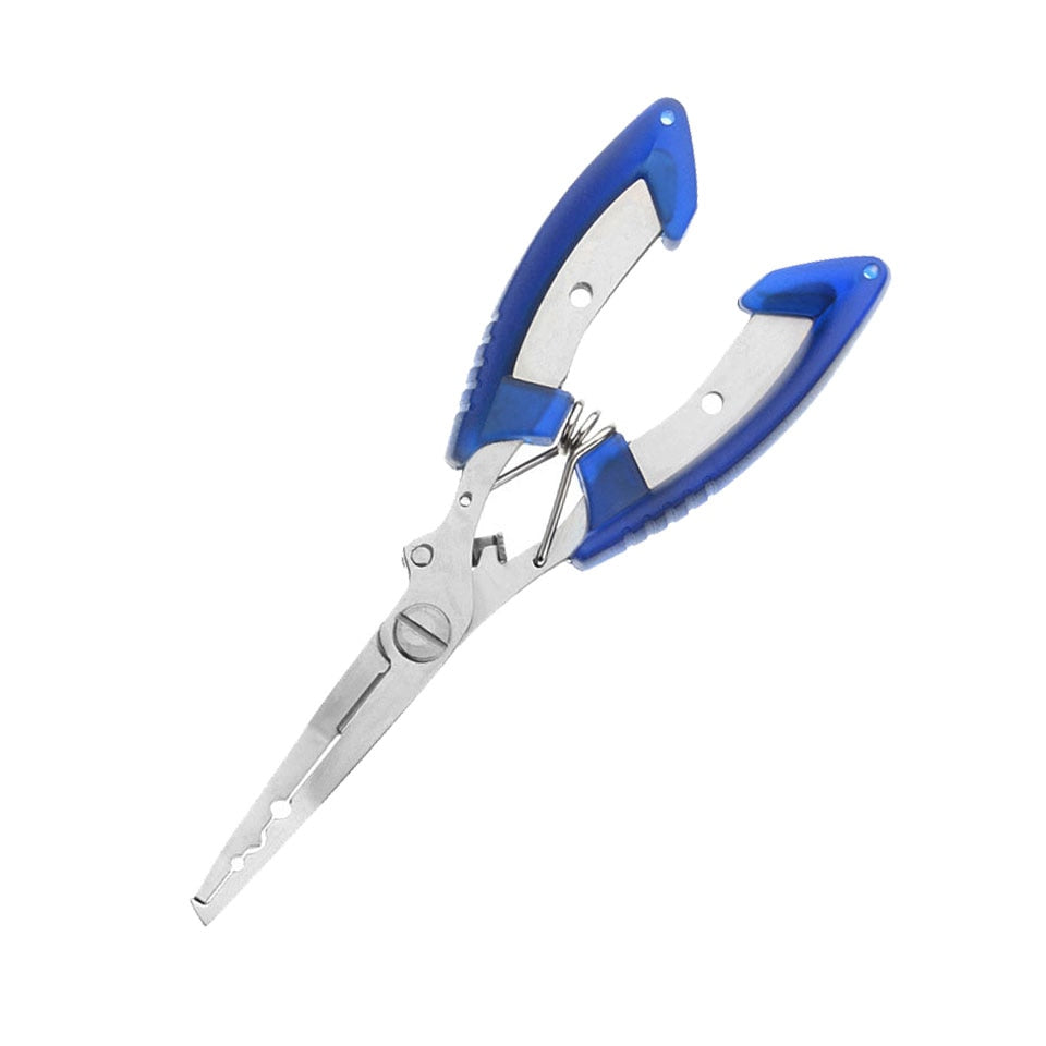 Fishing Pliers Aluminum Alloy scissors Hook Remover Tools Line Cutter Multifunctional Knot