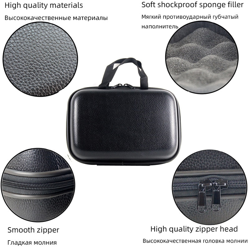 Fishing Bag Spinning Reel Case Cover Leather Reel Shockproof Waterproof Tackle Storage Case