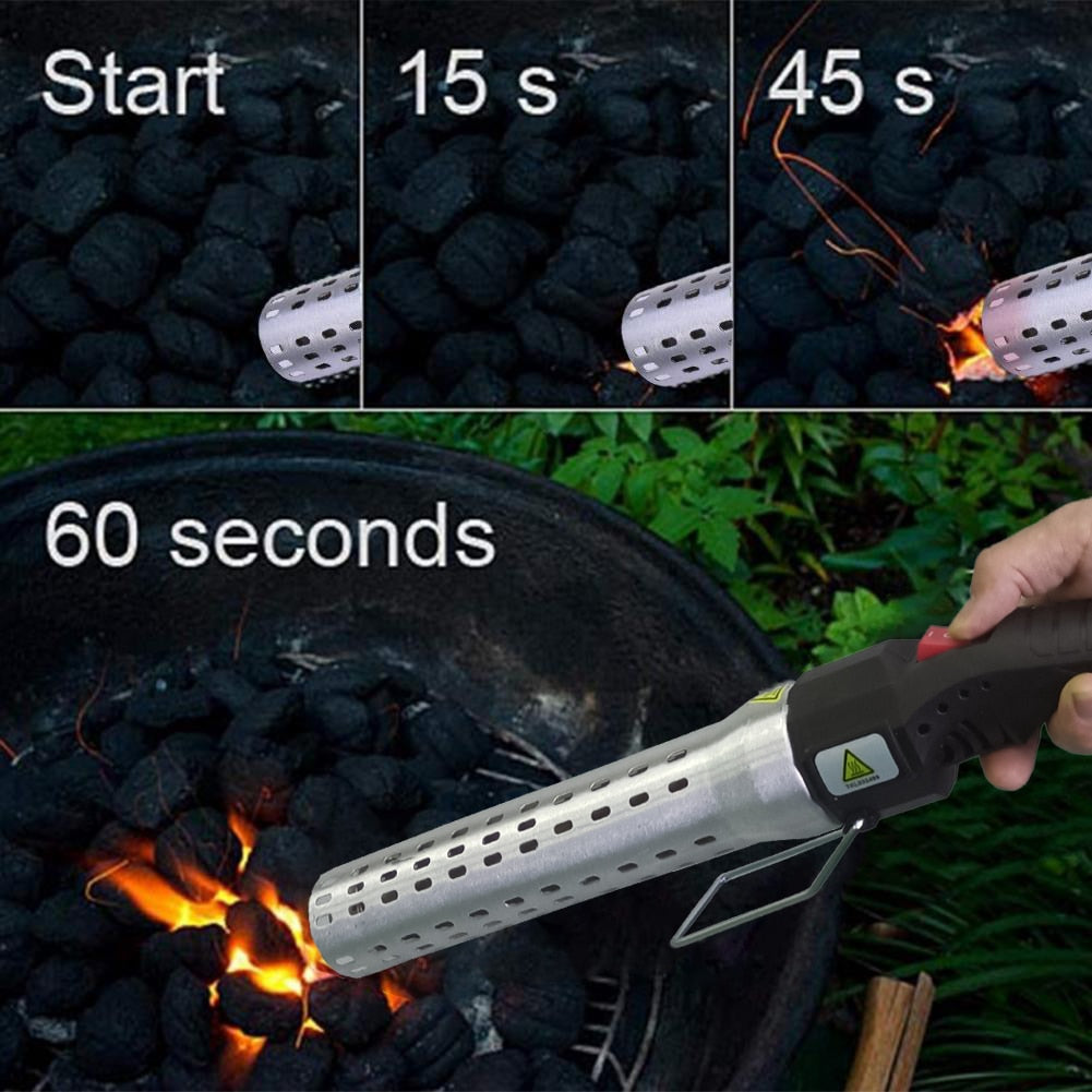 BBQ Starter Charcoal Lighter Electric Firelighter for Kamado Barbecue Grill Fire Accessories