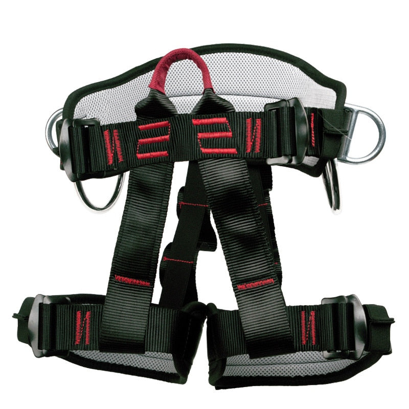 Camping Safety Belt 25KN Outdoor Rock Climbing Outdoor Expand Training Half Body Harness Protective