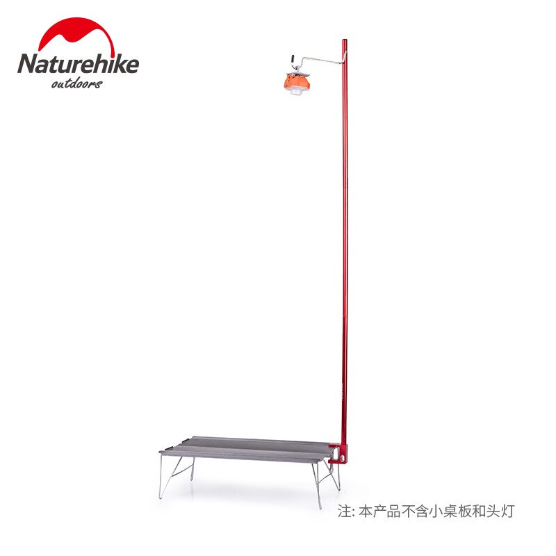 Nature hike outdoor camping picnic portable light lamp pole travel aluminum alloy folding camp tent