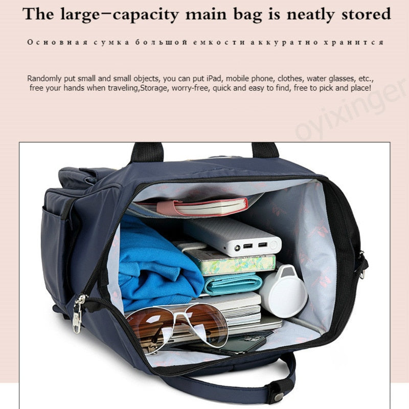 Large Capacity Junior High Girls School Bags Students Bag Women Good-looking Backpack