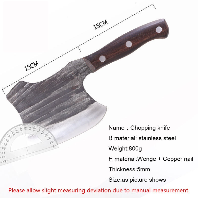 Cleaver Bone Knife Meat Kitchen Chopper Butcher Knife