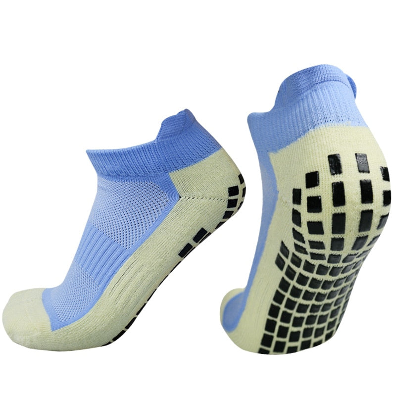 New Anti-slip Soccer Socks Men Women Outdoor Sport Grip Football Socks