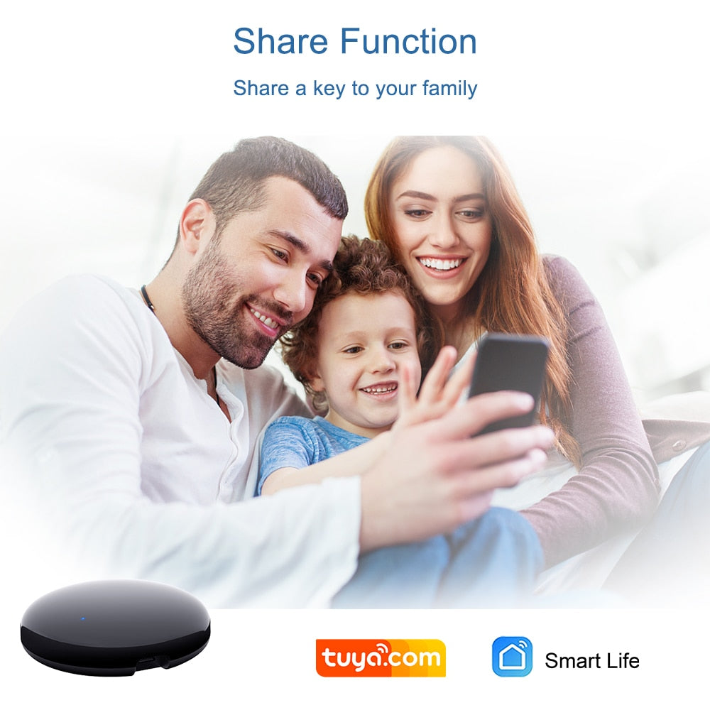 LoraTap Smart Life Tuya WiFi IR Bridge Control Air condition Fan TV Works with Google Home Alexa Echo