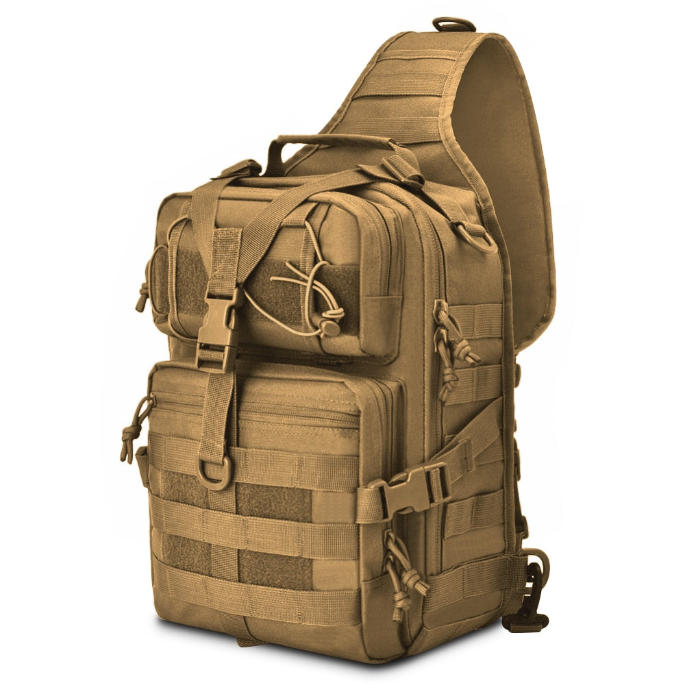 20L Tactical Assault Pack Military Sling Backpack Army Molle Waterproof EDC Rucksack Bag