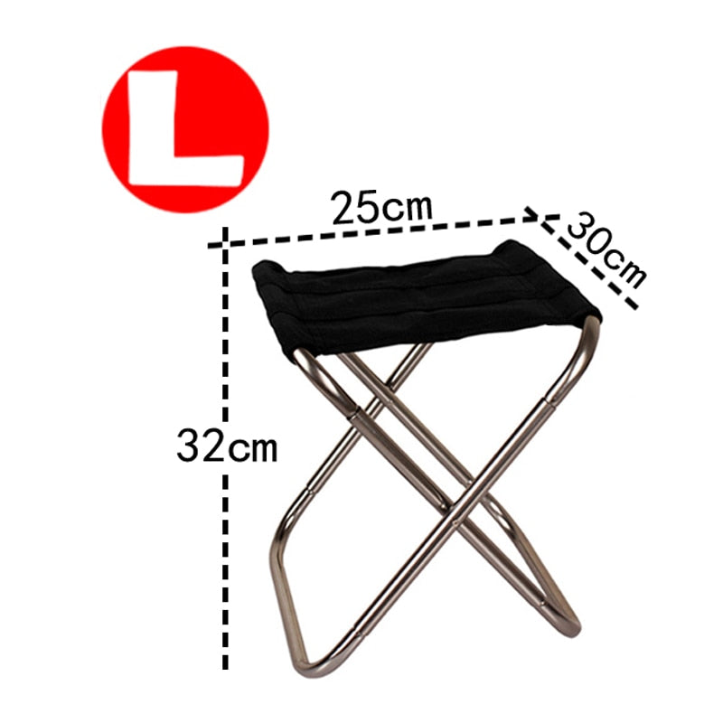 Detachable Portable Folding Chair Outdoor Camping Beach Fishing Ultralight Travel Hiking Picnic