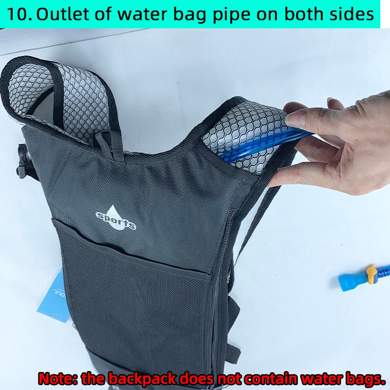 5L Outdoor Sport Cycling Camping Water Bag Storage Hydration Pack Pocket UltraLight Hiking