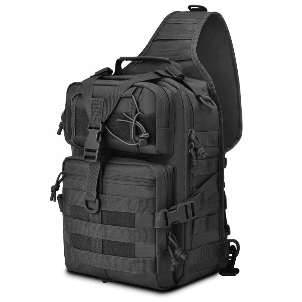 20L Tactical Assault Pack Military Sling Backpack Army Molle Waterproof EDC Rucksack Bag