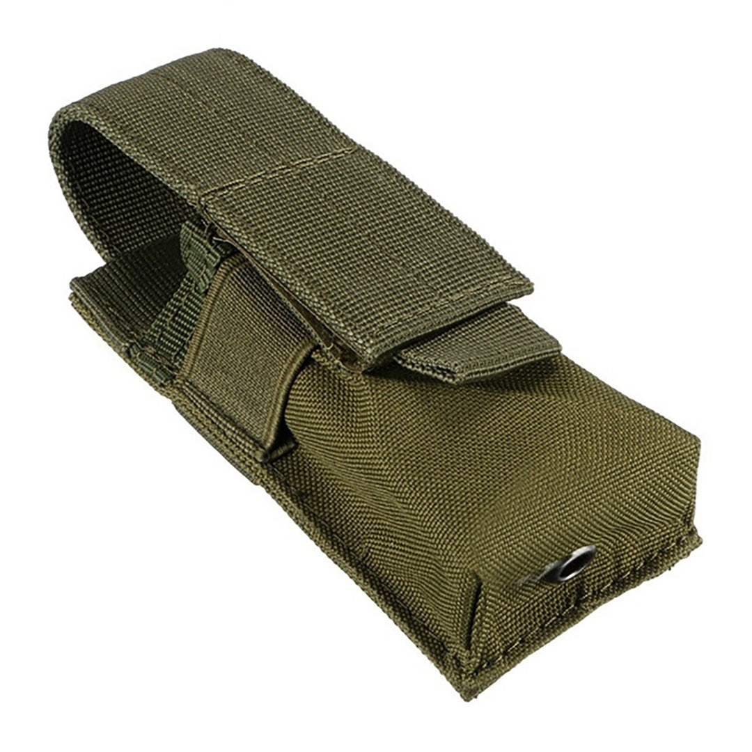 Magazine Pouch Military Single Pistol Mag Bag Molle Flashlight Pouch Torch Holder Case Outdoor