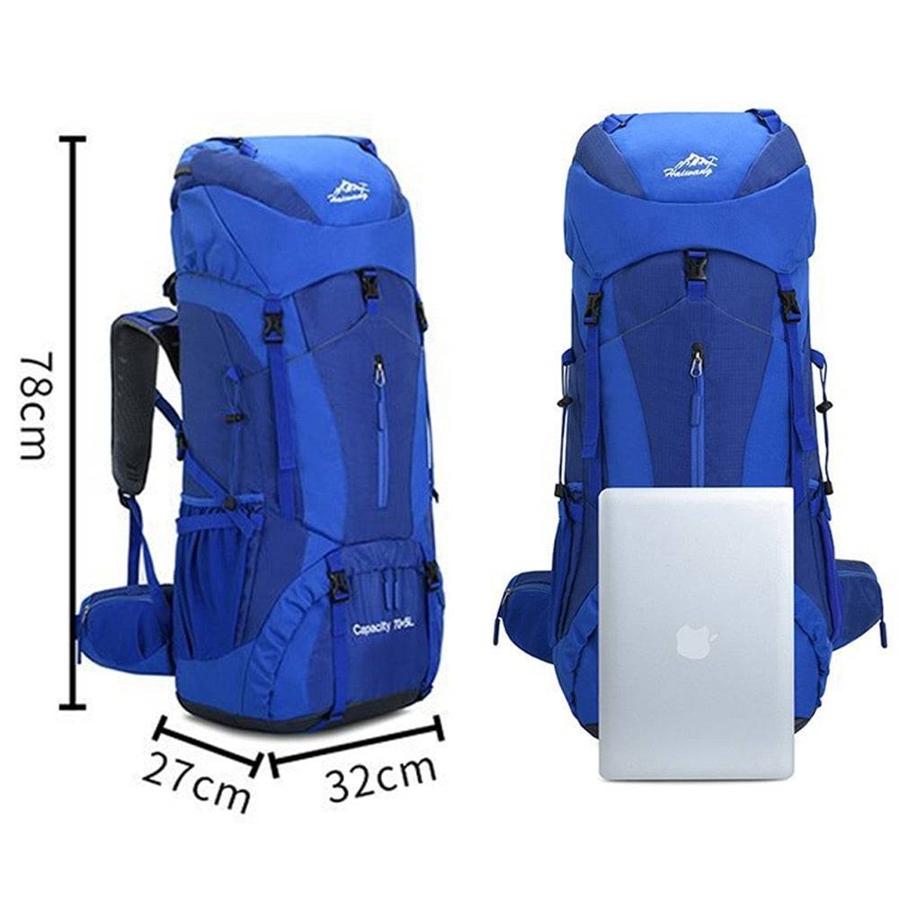 Hiking Backpack Climbing Traveling Sightseeing Outdoor Camping Rucksack Waterproof