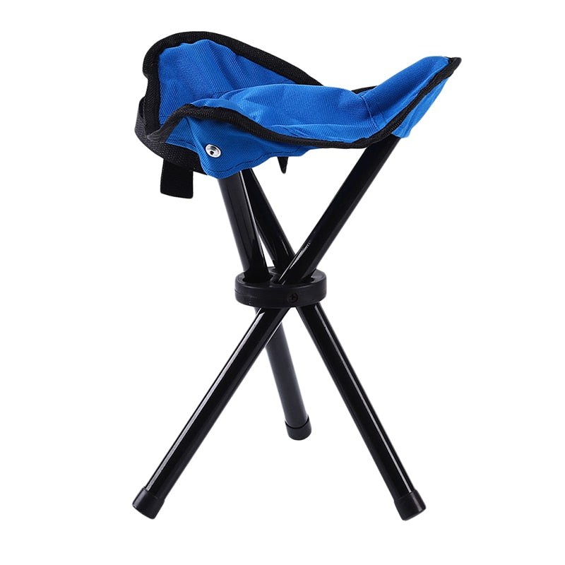 2023 Outdoor Portable Fishing Chairs Casting Folding Stool Triangle Fishing Foldable