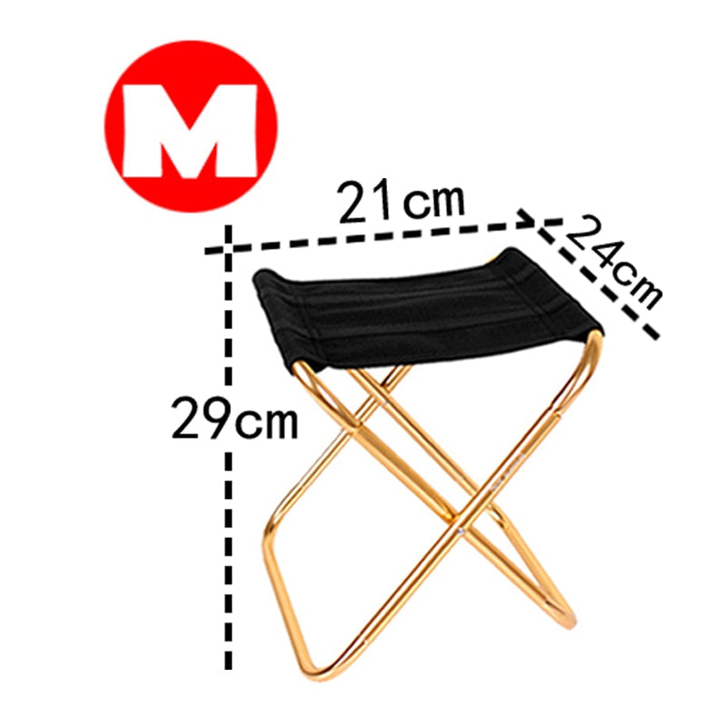 Detachable Portable Folding Chair Outdoor Camping Beach Fishing Ultralight Travel Hiking Picnic