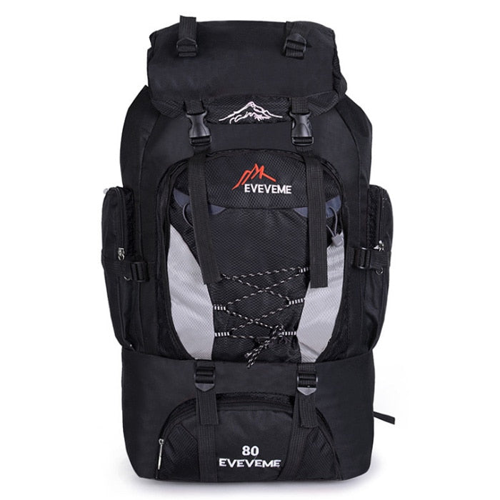 Men's 80L Big Hiking Mountaineering Backpack Climbing Camping Equipment Outdoor Travel Accessories