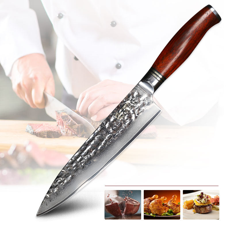 YARENH Professional Chef Knife Set - Japanese Damascus Stainless Steel Knives Sets