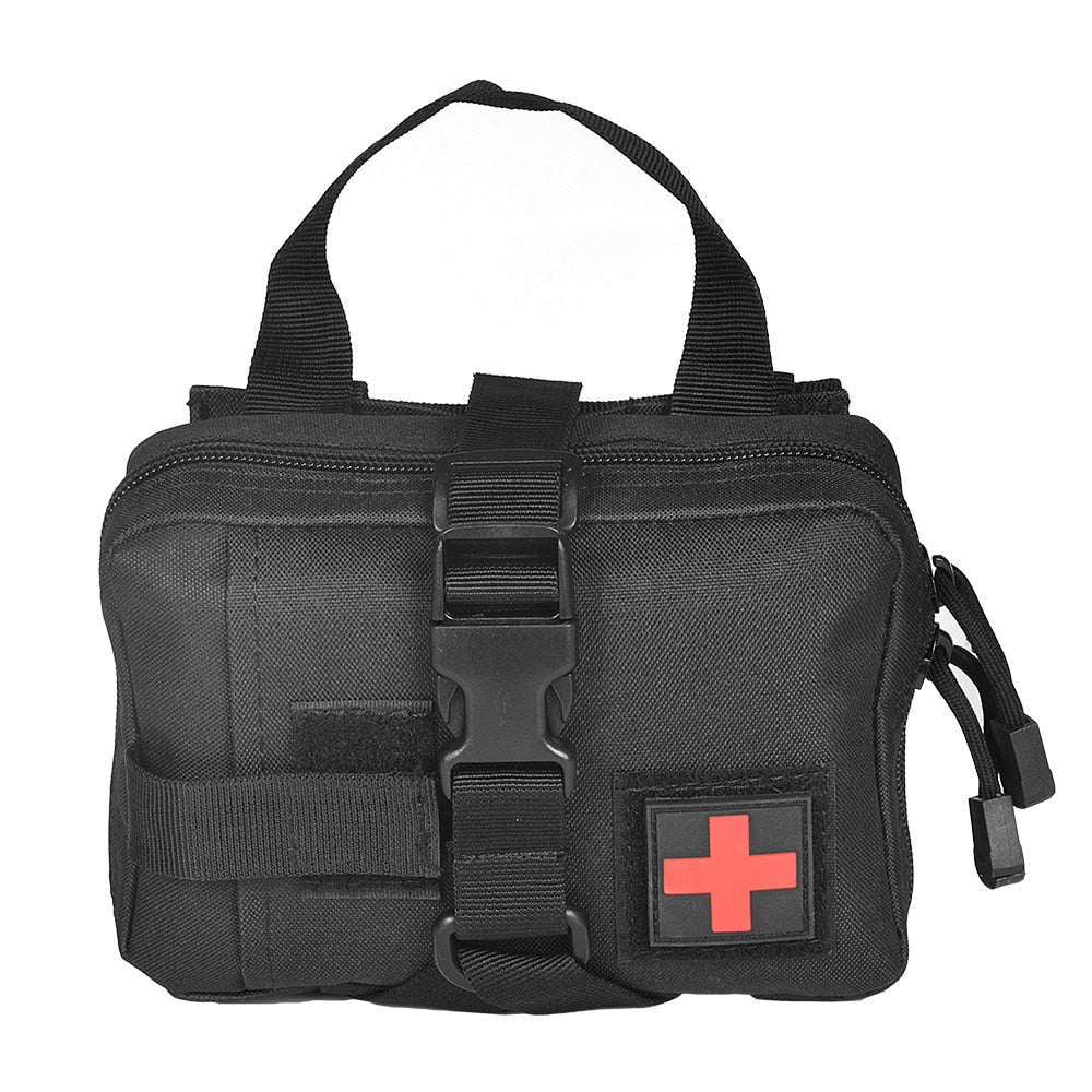 Quick Detach Tactical Molle First Aid Pouch Medical Bag EMT Gear Emergency EDC