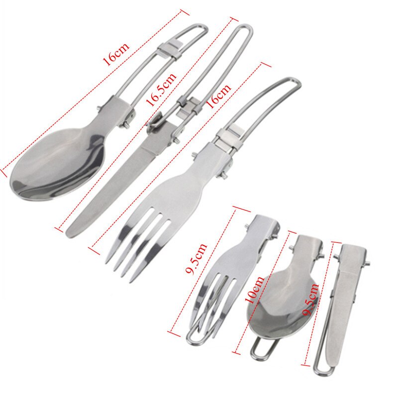 Ultra-light Camping Cookware Utensils Set Outdoor Backpacking Hiking Picnic Cooking Travel