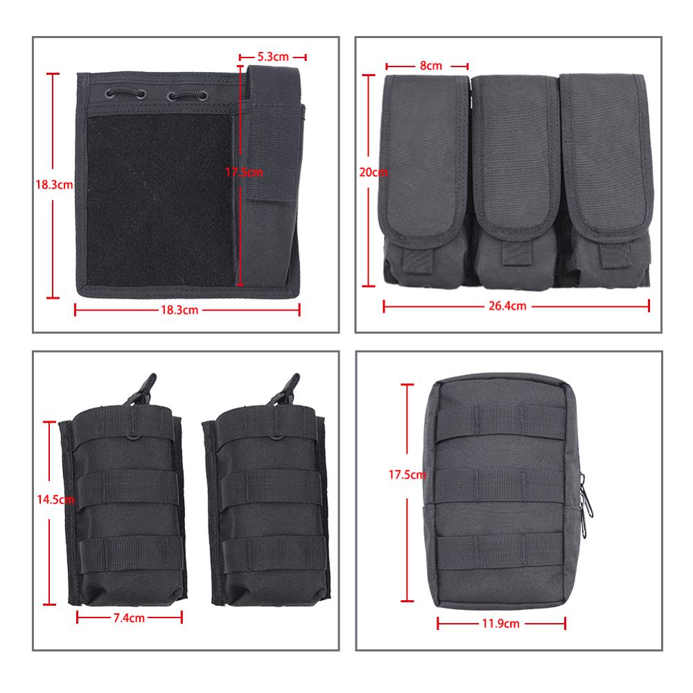 MGFLASHFORCE Airsoft Tactical Vest Plate Carrier Swat Paintball Vest Military Army Armor Police Vest