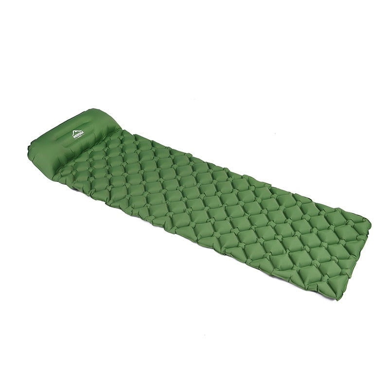 Widesea Camping Sleeping Pad Inflatable Air Mattresses Outdoor Mat Furniture Bed