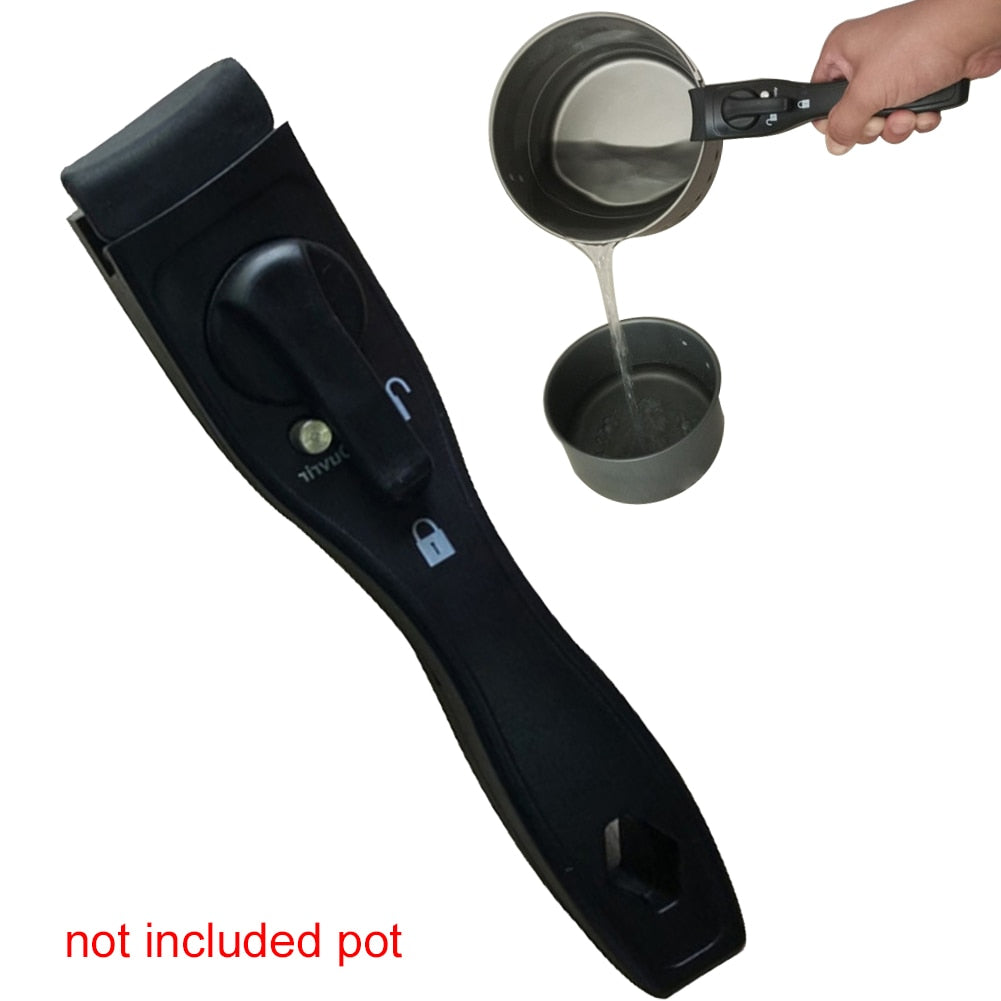 Removable Handle Induction Cookware Pot Silicone Chuck Detachable Bakelite Frying Pan