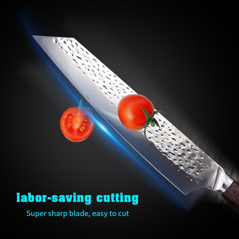 Forged Japanese Chef Knife Stainless Steel Kitchen Cooking Meat Cleaver Vegetable Cutting