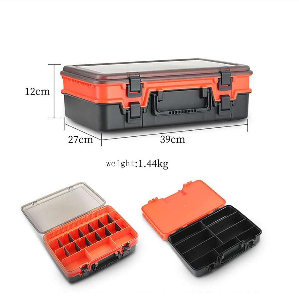 Fishing Tackle Box Multifunctional Carp Accessory Storage Box Portable Fishing Bait Box