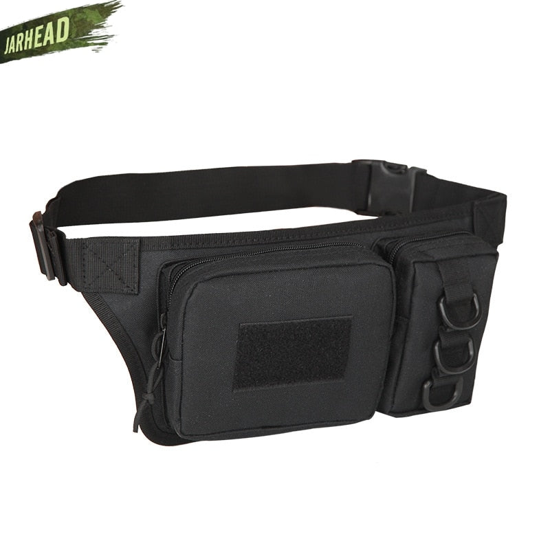 Tactical Waterproof Men Waist Pack Hiking nylon Waist Bag Outdoor Army Military Hunting